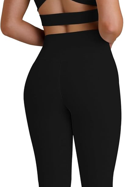 High Waisted Leggings for Women 25" Tummy Control Yoga Pants Buttery Soft for Gy