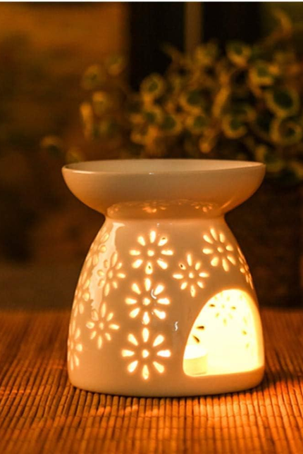 Wax Melt Burner Wax Burner Ceramic Oil Burners Assorted Wax Warmer Aromatherapy 