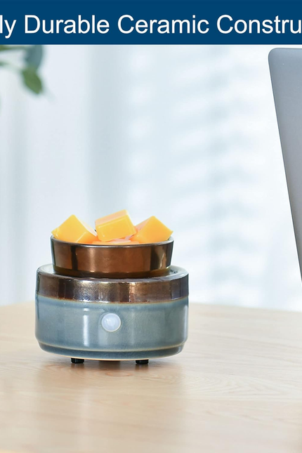 3-In-1 Ceramic Electric Wax Melter, Wax Cubes as Gifts for Mom Grandma Women