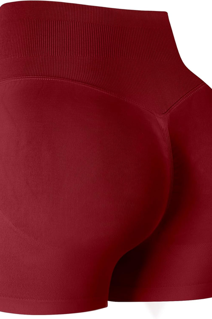 Workout Gym Shorts Women, High Waisted Seamless Butt Lifting Scrunch Butt Sports