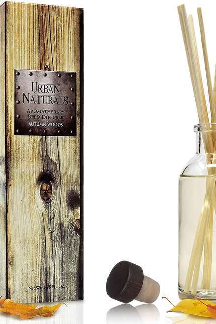 Crisp White Linen Reed Diffuser Gift Set | with Citrus, Ozone, Ylang-Ylang, Lili