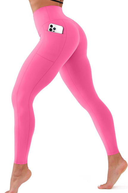 High Waisted Leggings for Women Soft Tummy Control Pants Non See through Workout