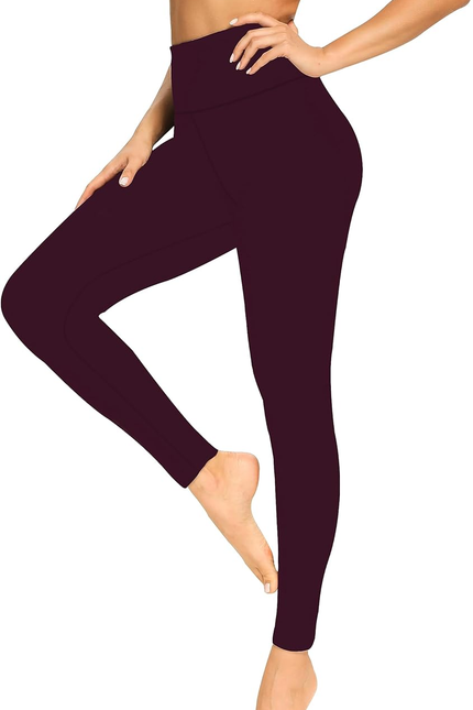 Buttery Soft Leggings for Women - High Waisted Tummy Control No See through Work