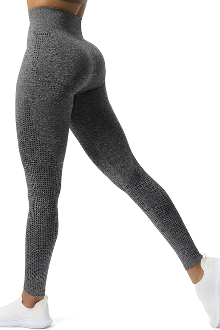 Aoxjox Women'S High Waist Workout Gym Vital Seamless Leggings Yoga Pants