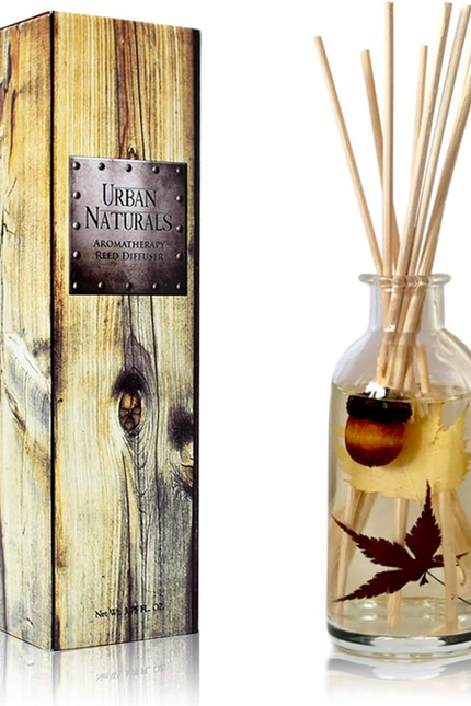 Crisp White Linen Reed Diffuser Gift Set | with Citrus, Ozone, Ylang-Ylang, Lili