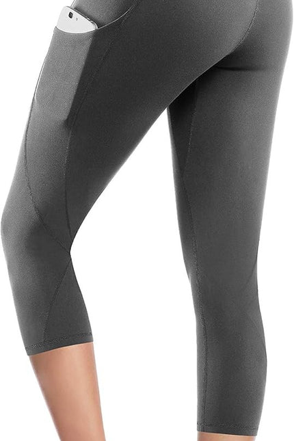Lingswallow High Waist Yoga Pants - Yoga Pants with Pockets Tummy Control, 4 Way