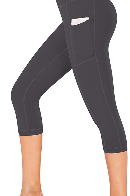 Fengbay High Waist Yoga Pants, Pocket Yoga Pants Tummy Control Workout Running 4