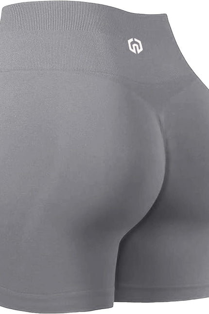 NELEUS Workout Shorts/Legging for Women Scrunch Seamless Soft High Waist Gym Sho