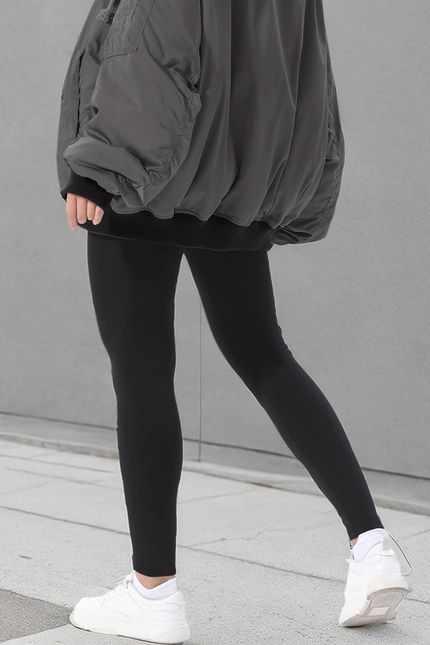 DINNAPE Fleece Lined Leggings Women - Soft Warm Thick High Waisted Tummy Control