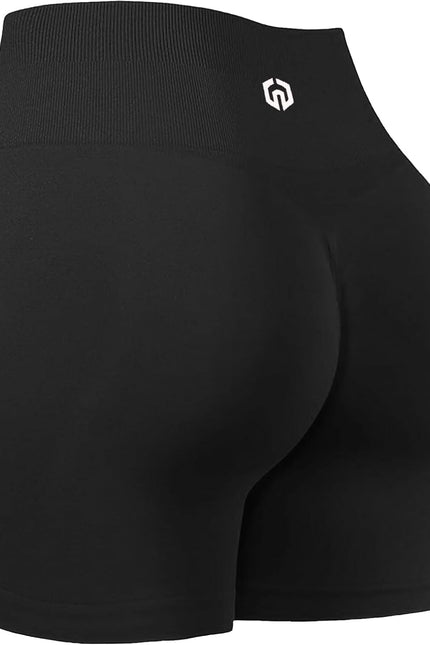 NELEUS Workout Shorts/Legging for Women Scrunch Seamless Soft High Waist Gym Sho
