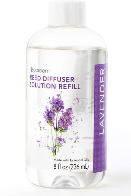 Reed Diffuser Oil Refill – Lavender Scent, 8Oz Bottle for Home Fragrance, Calmin