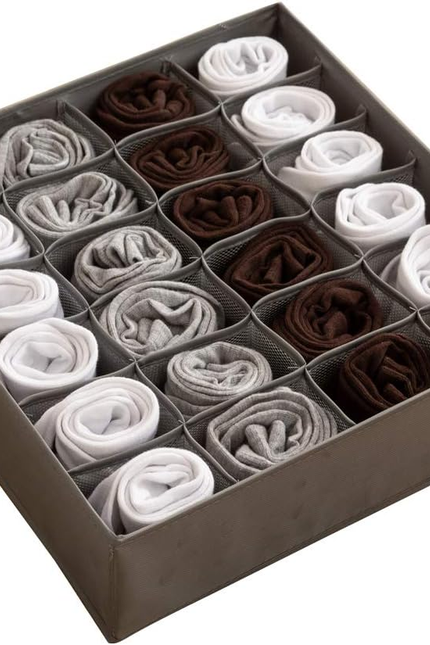 Collapsible Fabric Drawer Organizer Divider,Closet Storage Box Bins Containers f