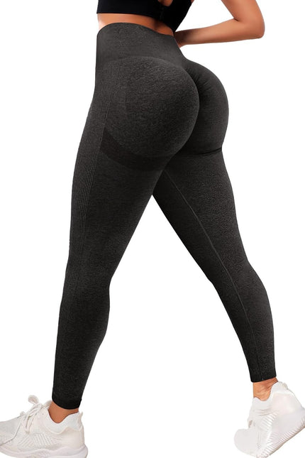 JGS1996 Hidden Scrunch Butt Lifting Leggings for Women Tummy Control High Waiste
