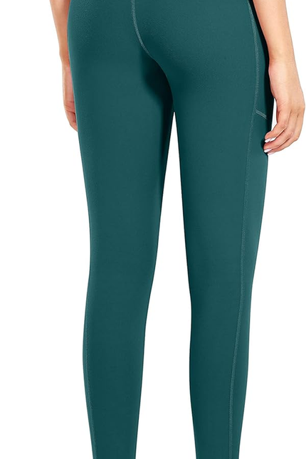 Fengbay High Waist Yoga Pants, Pocket Yoga Pants Tummy Control Workout Running 4