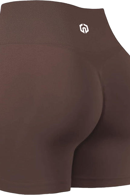 NELEUS Workout Shorts/Legging for Women Scrunch Seamless Soft High Waist Gym Sho