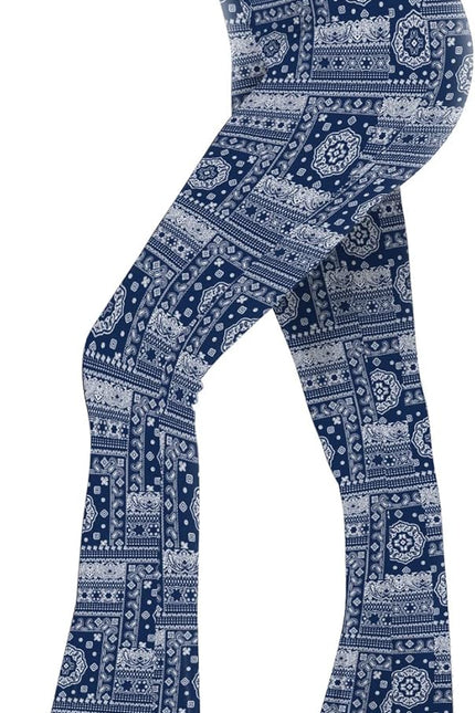 TNNZEET Black Flare Leggings for Women, Crossover Yoga Pants with Pockets Bootcut Flared Leggings