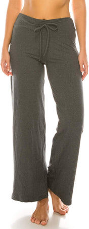Leggings Depot Women'S Drawstring Pajama Pants Wide Leg Casual Comfy Sleepwear for Lounge and Yoga