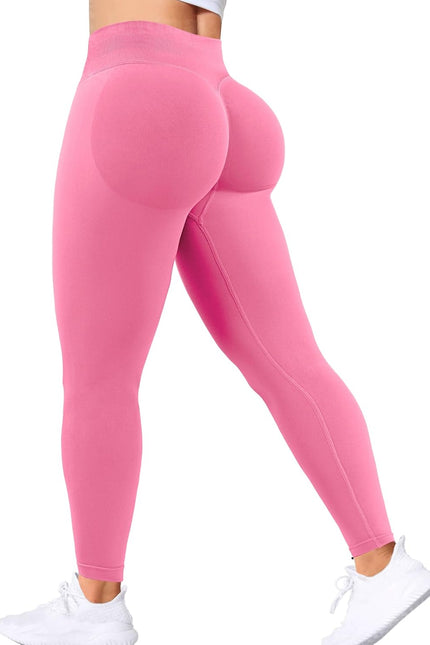 Scrunch Butt Lifting Leggings for Women Gym Seamless Workout Leggings Mid Low Waist Tummy Control Yoga Pants