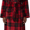 Red Black Plaid / Medium