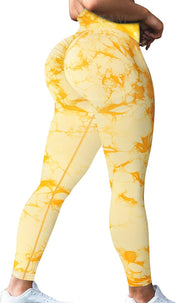 SZKANI Butt Lifting Leggings for Women Booty High Waisted Workout Yoga Pants Scrunch Butt Gym Seamless Booty Tight