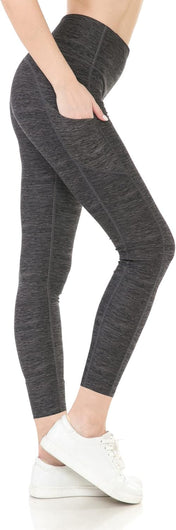 Leggings Depot Women'S High Waist Faux Leather Leggings Tights Pleather Pants