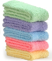 Six-pair cozy fuzzy socks gift set for women – Christmas and holiday gift