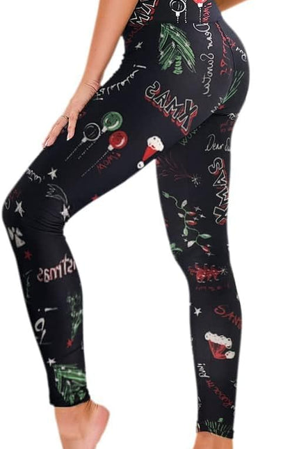 High Waisted Leggings for Women - No See through Tummy Control Cycling Workout Yoga Pants with Pockets Reg & Plus