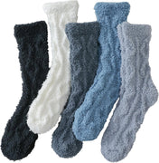 TEHOOK Warm & Cozy Gifts for Women, Stocking Stuufers, Fluffy Fuzzy Plush Sleeping Slipper Socks - Soft Warm Fabric