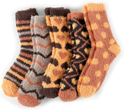 TEHOOK Warm & Cozy Gifts for Women, Stocking Stuufers, Fluffy Fuzzy Plush Sleeping Slipper Socks - Soft Warm Fabric