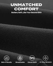 TNNZEET Capri Leggings for Women - Tummy Control Black Leggings with Pockets High Waisted Yoga Pants Workout Cycling Leggings