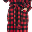 Red Black Buffalo Check Plaid / X-Large