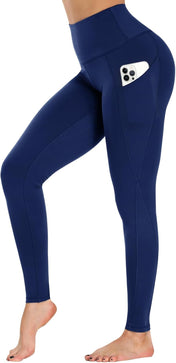 GAYHAY High Waist Yoga Pants with Pockets, Leggings for Women Tummy Control Compression Workout Leggings for Women