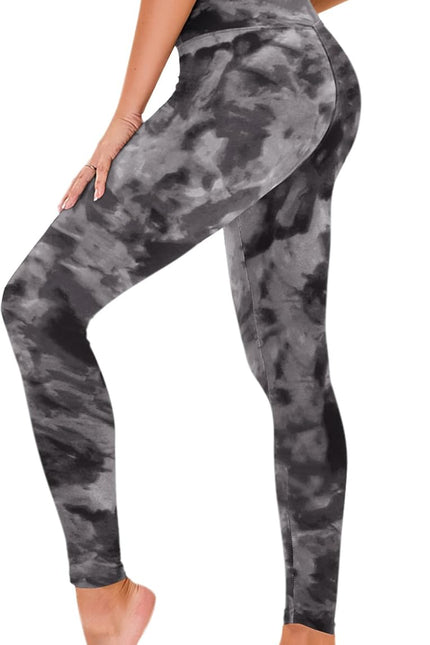 High Waisted Leggings for Women - No See through Tummy Control Cycling Workout Yoga Pants with Pockets Reg & Plus