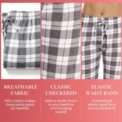 Just Love Women 100% Cotton Pajama Pants