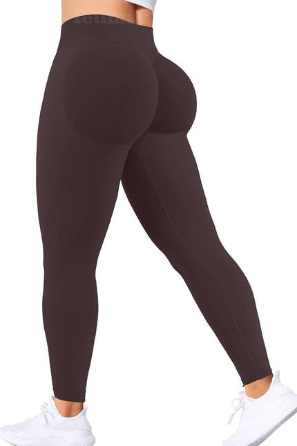 Scrunch Butt Lifting Leggings for Women Gym Seamless Workout Leggings Mid Low Waist Tummy Control Yoga Pants
