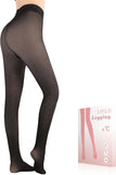 Fake Translucent Black-Pantyhose-Dot / Large Petite