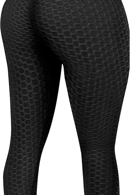 JGS1996 Butt Lifting Leggings for Women Tummy Control Workout Yoga Pants High Waisted Scrunch Booty Gym Tights
