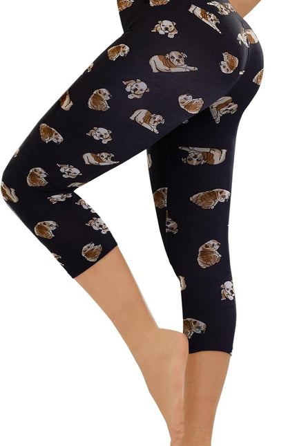 High Waisted Leggings for Women - No See through Tummy Control Cycling Workout Yoga Pants with Pockets Reg & Plus