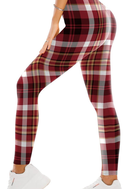 SINOPHANT High Waisted Leggings for Women - Full Length Capri Buttery Soft Yoga Pants for Workout Athletic