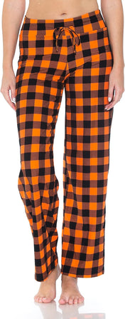 Leggings Depot Women'S Drawstring Pajama Pants Wide Leg Casual Comfy Sleepwear for Lounge and Yoga