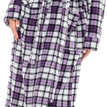 Lavender Tartan Plaid / X-Large