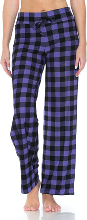 Leggings Depot Women'S Drawstring Pajama Pants Wide Leg Casual Comfy Sleepwear for Lounge and Yoga