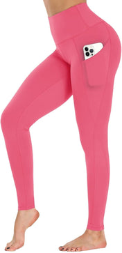 GAYHAY High Waist Yoga Pants with Pockets, Leggings for Women Tummy Control Compression Workout Leggings for Women