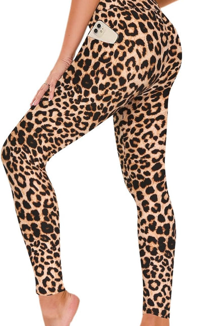 High Waisted Leggings for Women - No See through Tummy Control Cycling Workout Yoga Pants with Pockets Reg & Plus