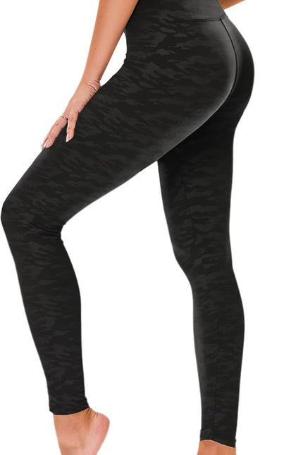 High Waisted Leggings for Women - No See through Tummy Control Cycling Workout Yoga Pants with Pockets Reg & Plus