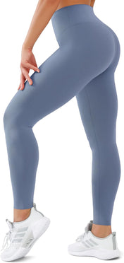 High Waisted Leggings for Women Tummy Control Buttery Soft Yoga Pants Womens Gym Workout Running Leggings