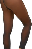 Caramel Footless / X-Large