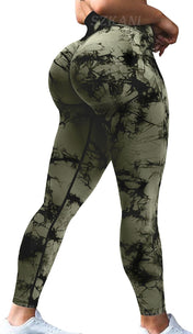 SZKANI Butt Lifting Leggings for Women Booty High Waisted Workout Yoga Pants Scrunch Butt Gym Seamless Booty Tight