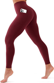 CHARMKING High Waisted Leggings for Women Soft Tummy Control Pants Non See through Workout Yoga Pants for Running plus Size