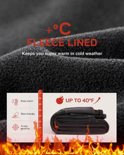 CHRLEISURE Fleece Lined Leggings Women with Pockets - Winter Warm Thermal Thick Tights High Waisted Yoga Pants